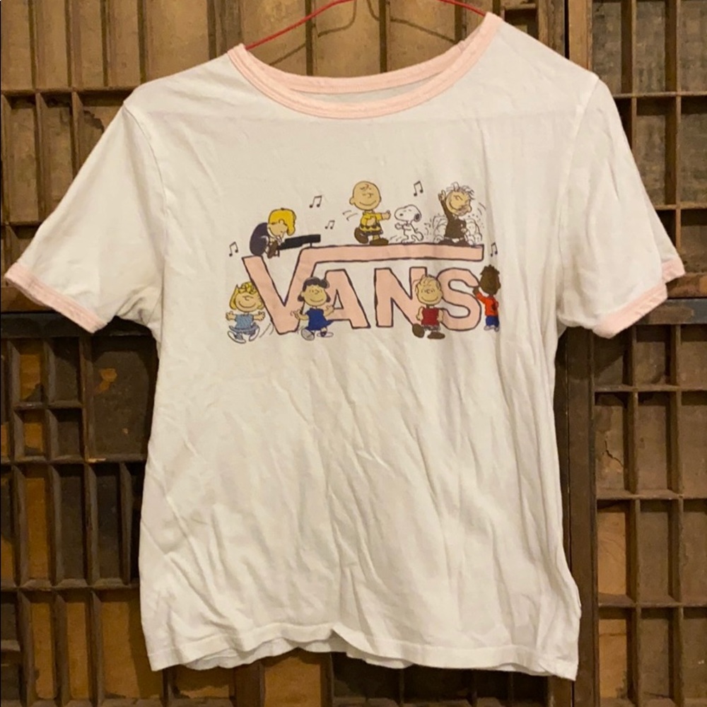 Vans X Peanuts mid-length T-shirt